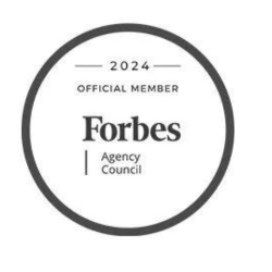 Forbes Agency Council – Official Member 2024 Forbes Agency Council – Official Member 2024